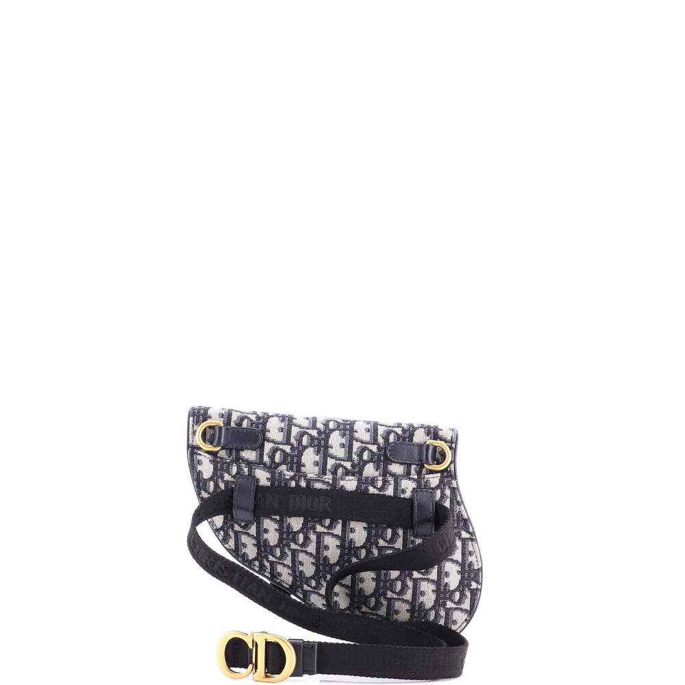 Christian Dior Saddle Belt Bag Oblique Canvas - Picture 3 of 5